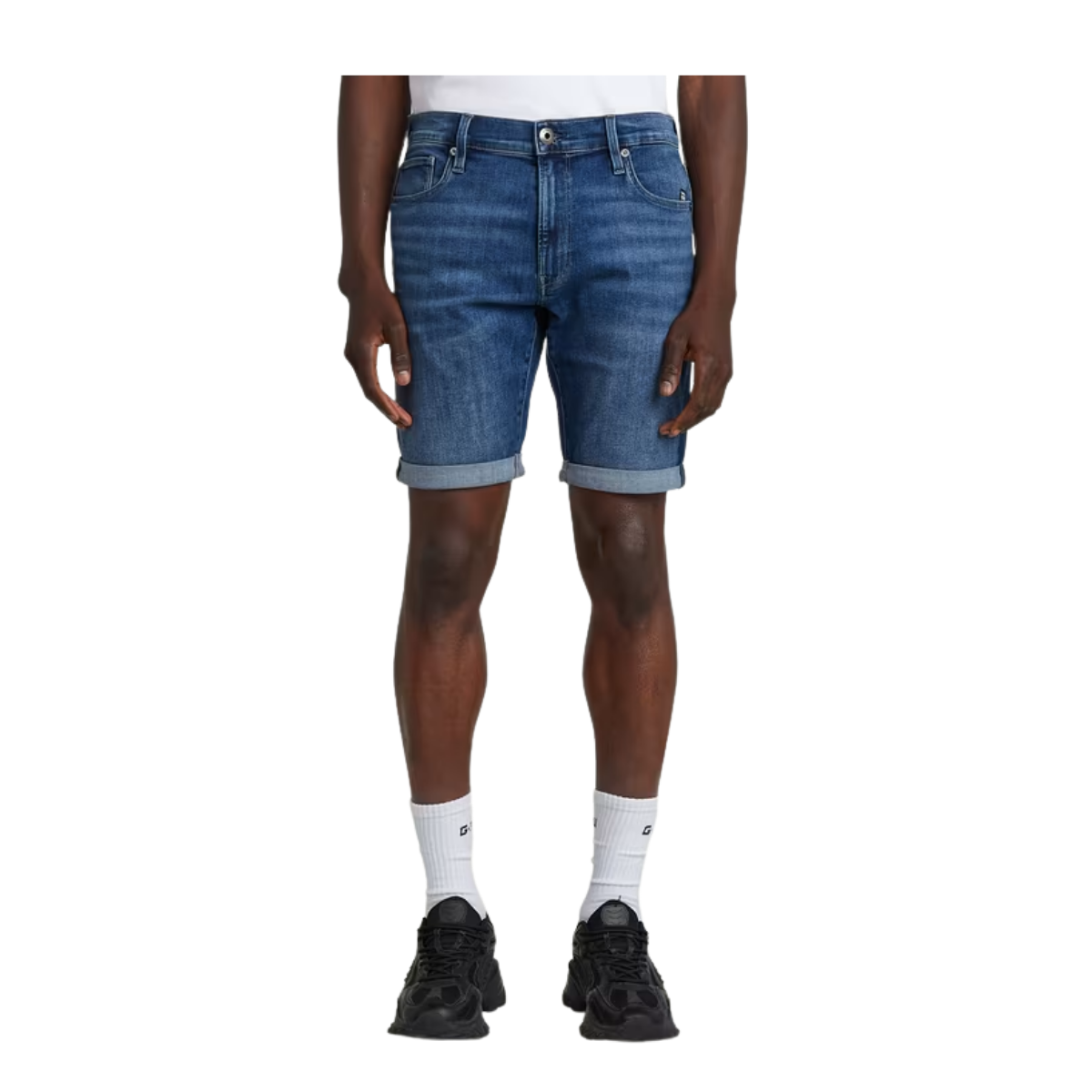 3301 Slim Short - Blue