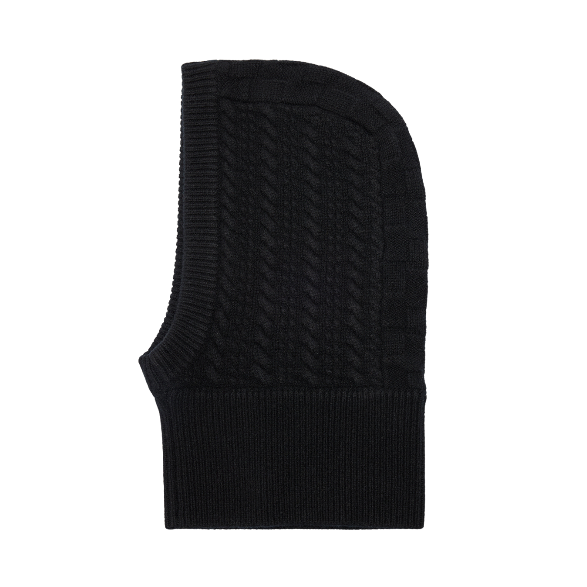 Avery Cable Balaclava - Black
