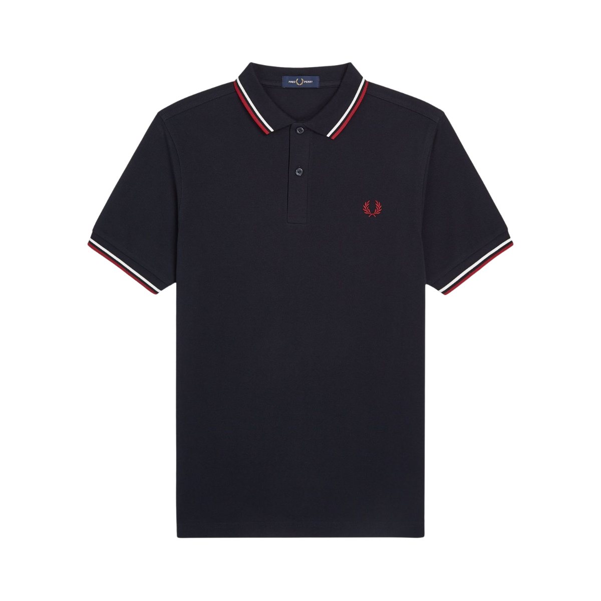 Twin Tipped FP Shirt - Navy/Burnt Red