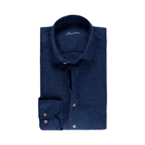 Stenströms REGULAR C72 RC CUFF CASUAL - DARK BLUE