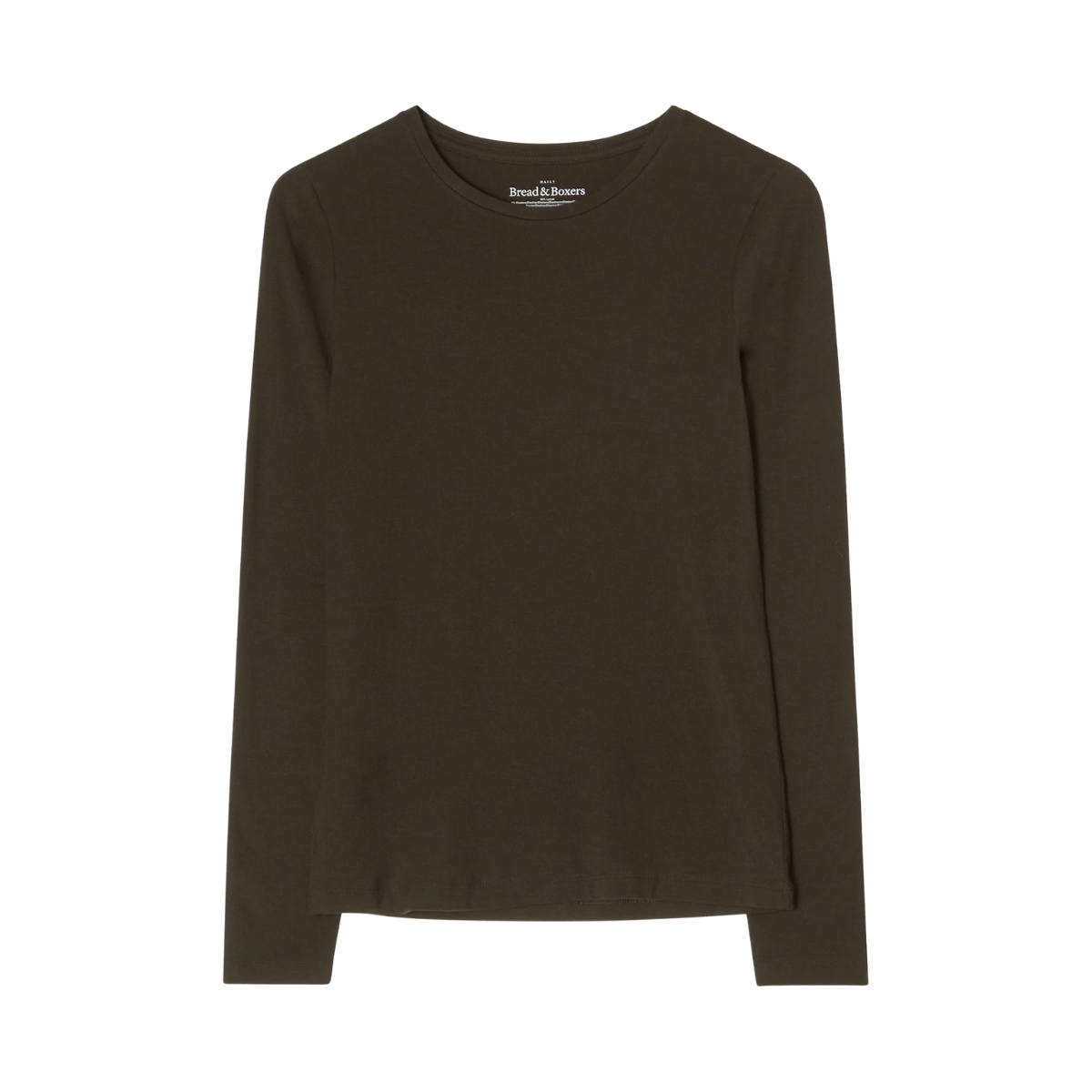Long Sleeve Lyocell - ESPRESSO
