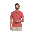 Rough Style Polo - Soft Red