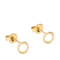 Ear studs round - Gold