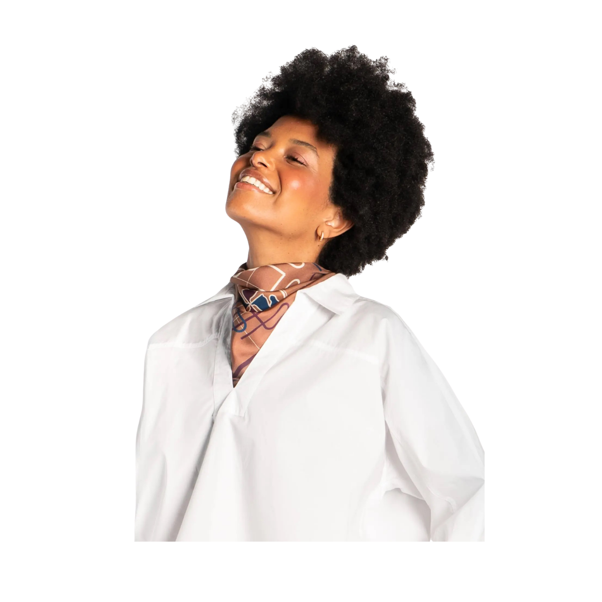 Annie Silk Scarf Small - Thrush