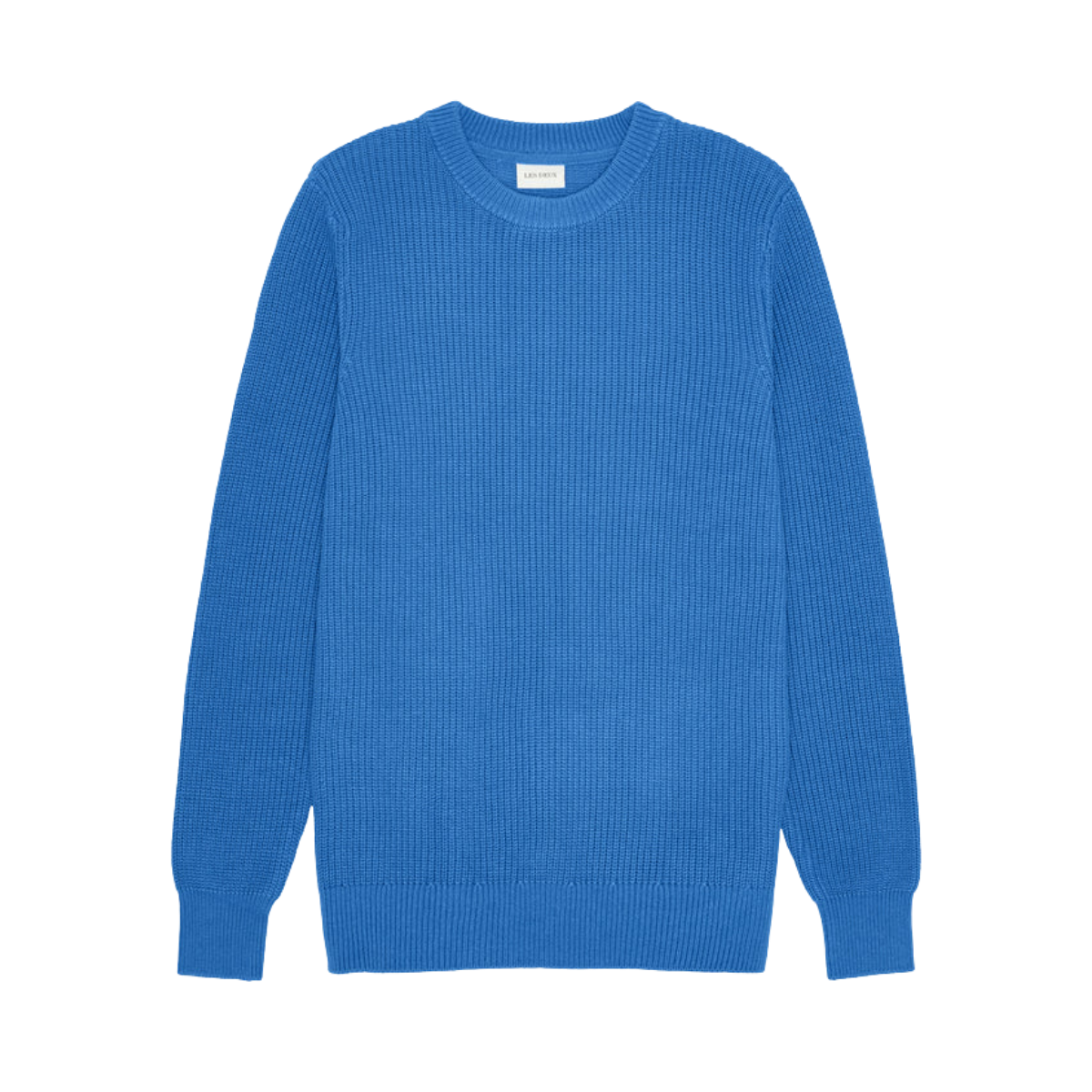 Gary Rib Crewneck Knit - 471 Palace Blue