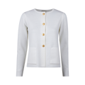 Stina Knit Cardigan - White