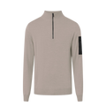 Lucca 1/2 Zip - Bambu