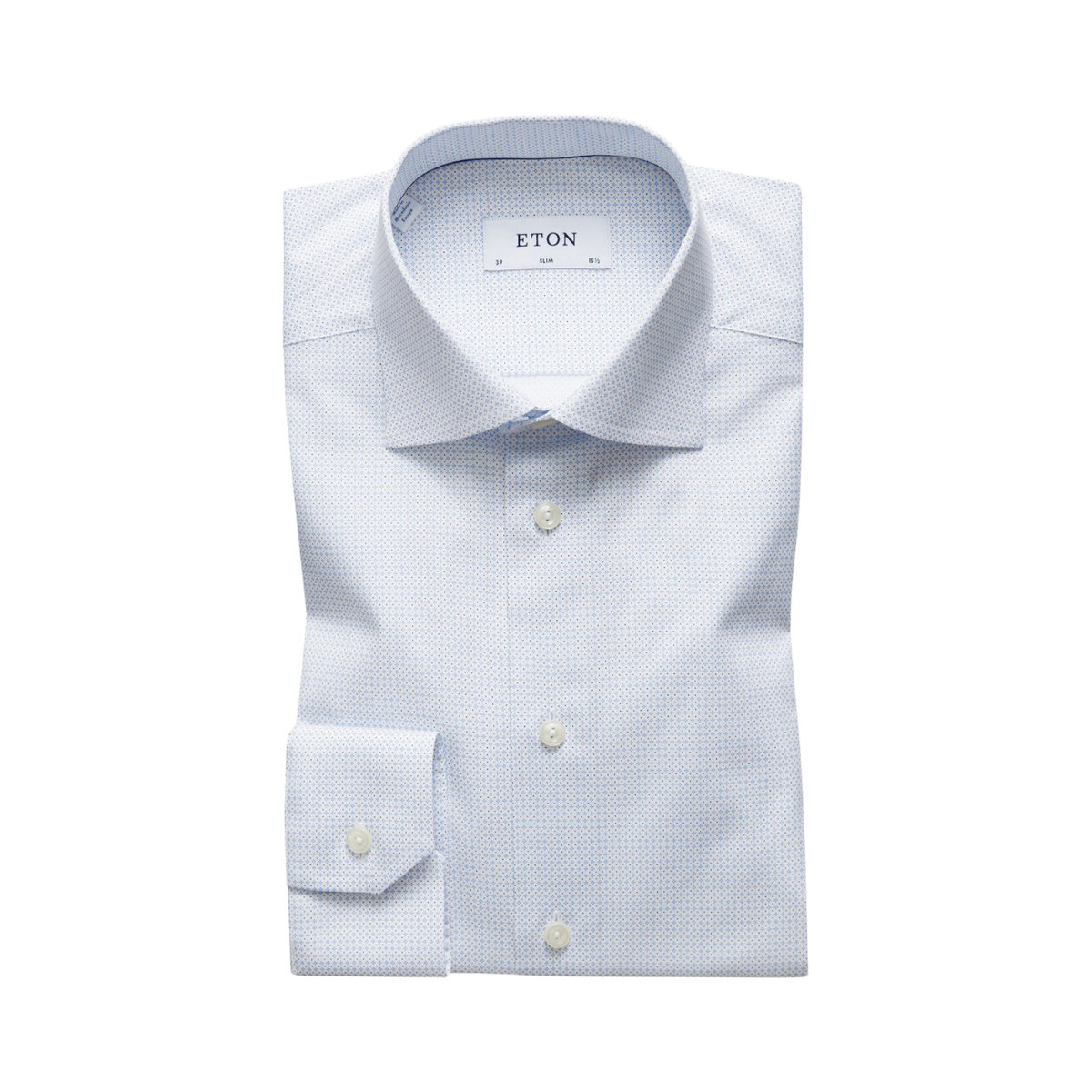 Poplin Slim Shirt - Blue