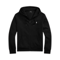 Double Knit Full-Zip Hoodie - Polo Black