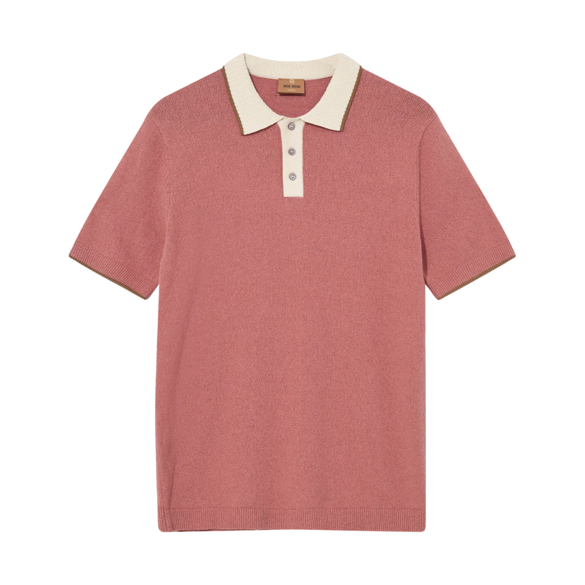 MMGFrancesco Polo SS Knit - Rosedawn