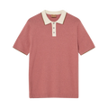 MMGFrancesco Polo SS Knit - Rosedawn