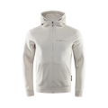 Bowman Logo Zip Hood - Ecru
