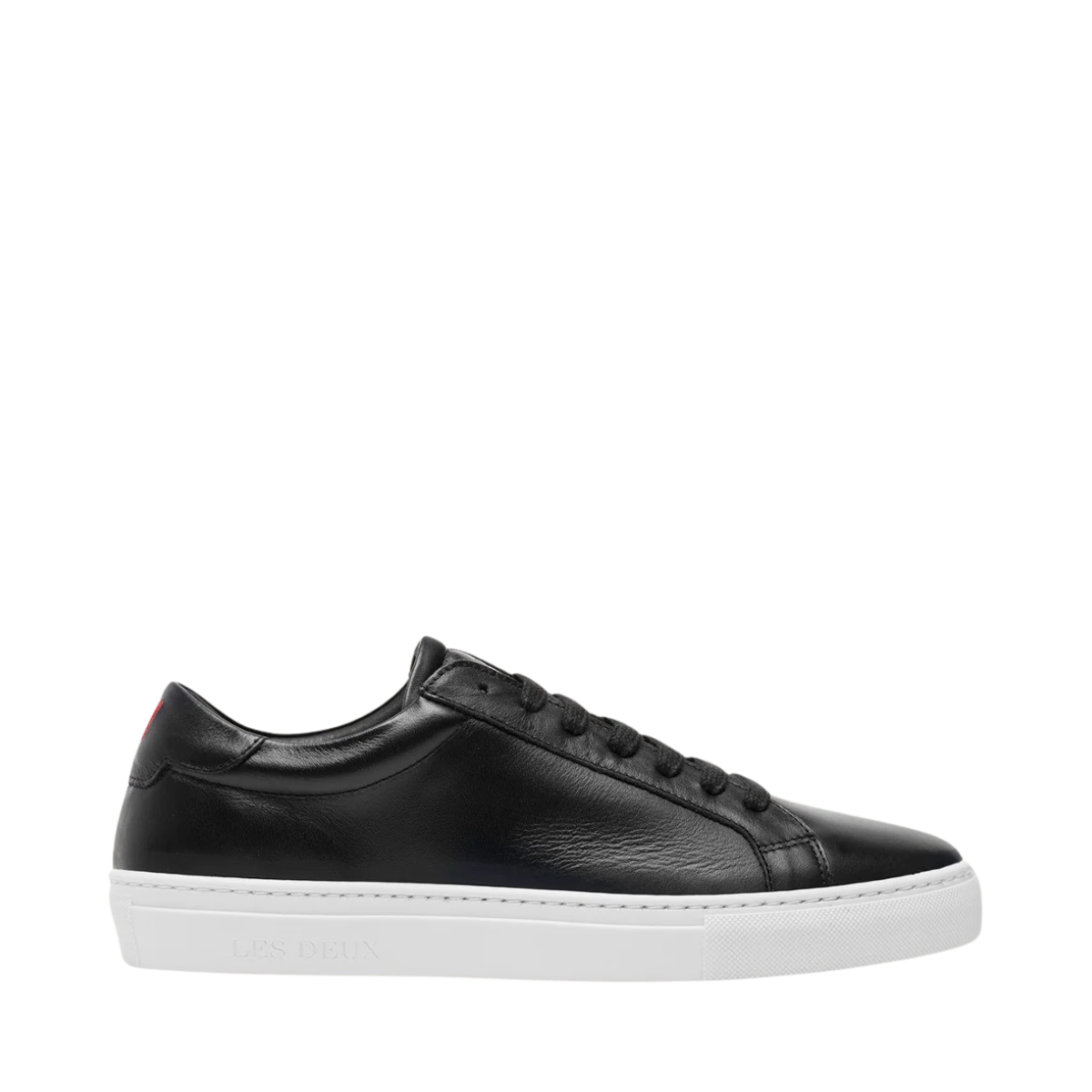 Theodor Leather Sneaker - Black