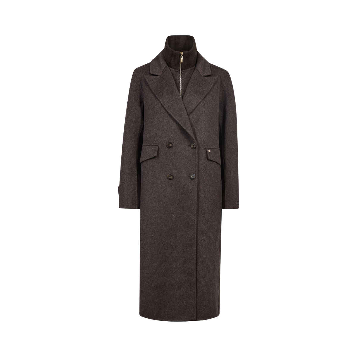 MMAlva Loisa Mock Neck Coat - Delicioso