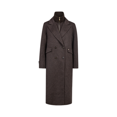 MMAlva Loisa Mock Neck Coat - Delicioso