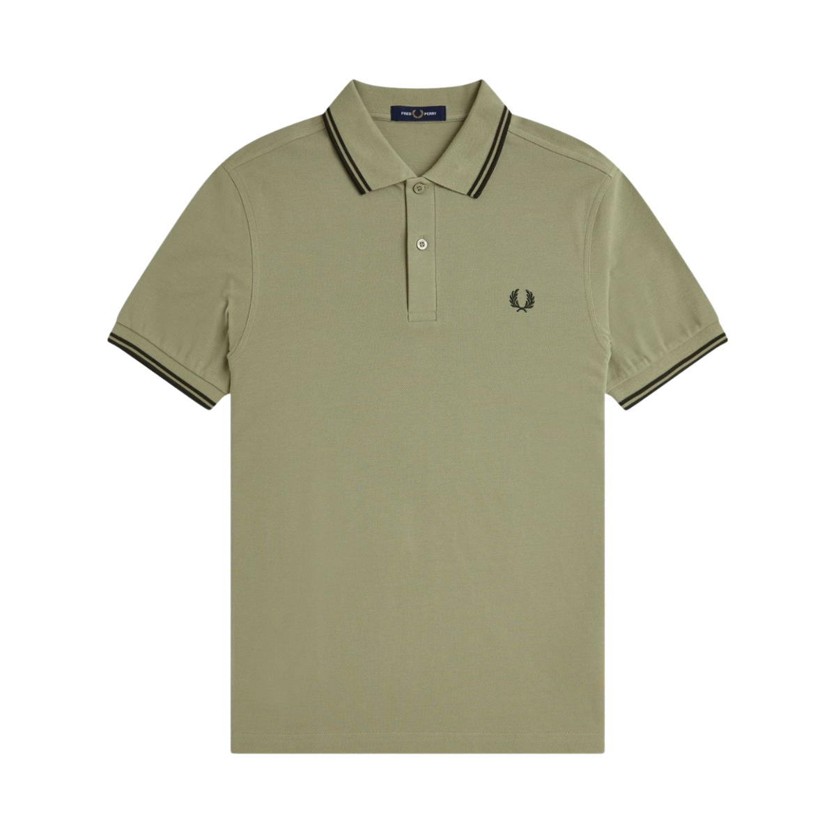TWIN TIPPED FP SHIRT - Olive Mint/Night Green