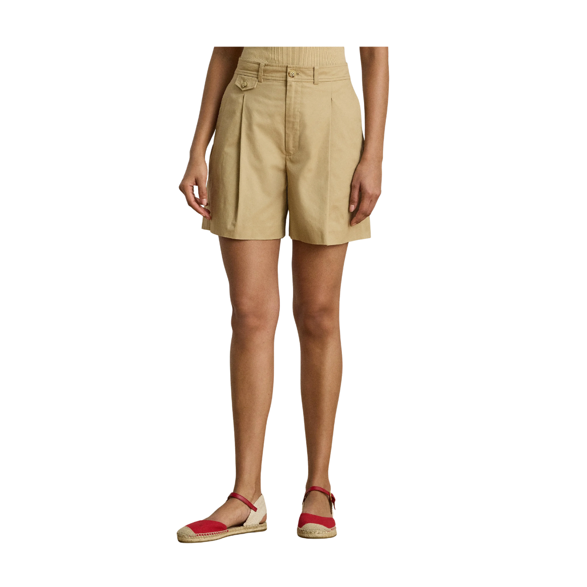 Woven Shorts - BIRCH TAN