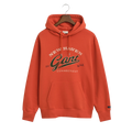 Graphic Hoodie - Deep Orange