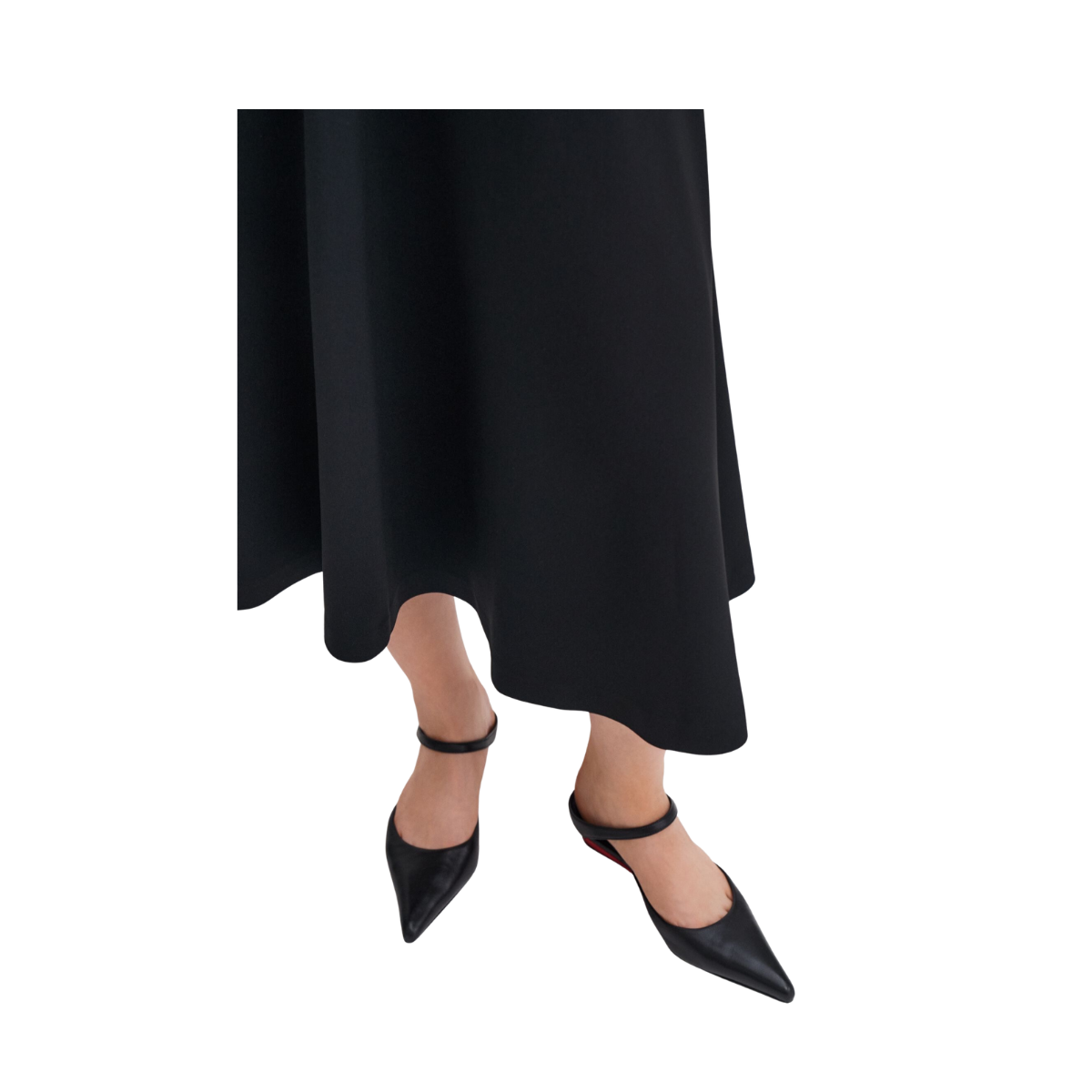 Flared Skirt - Black