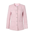 Elise Tweed Jacket - Pink