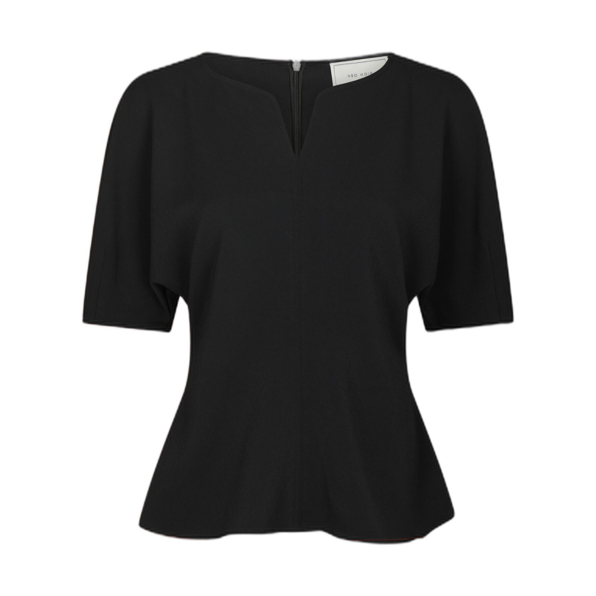 Josine Crepe Blouse - Black