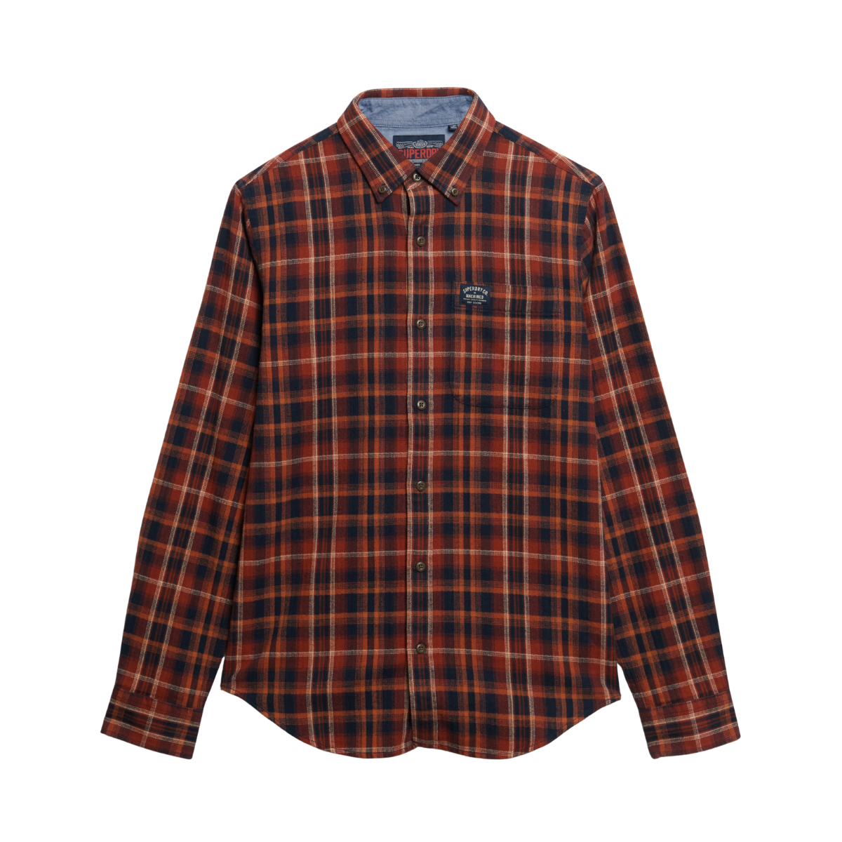 Lumberjack LS Shirt - Logger Check Orange