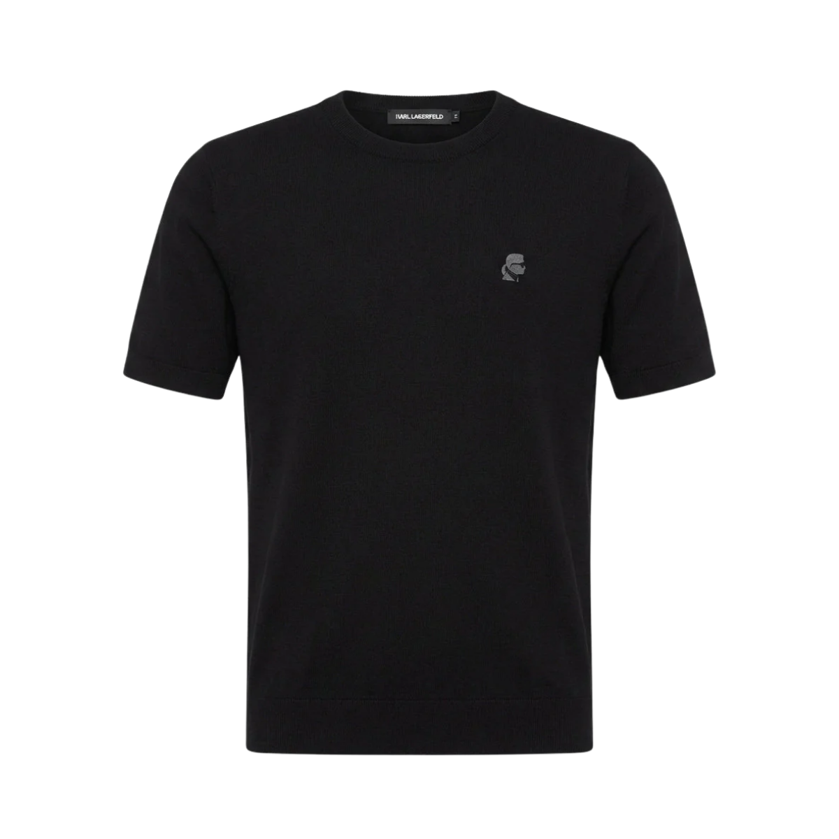 Knit Crewneck 1/2 - Black