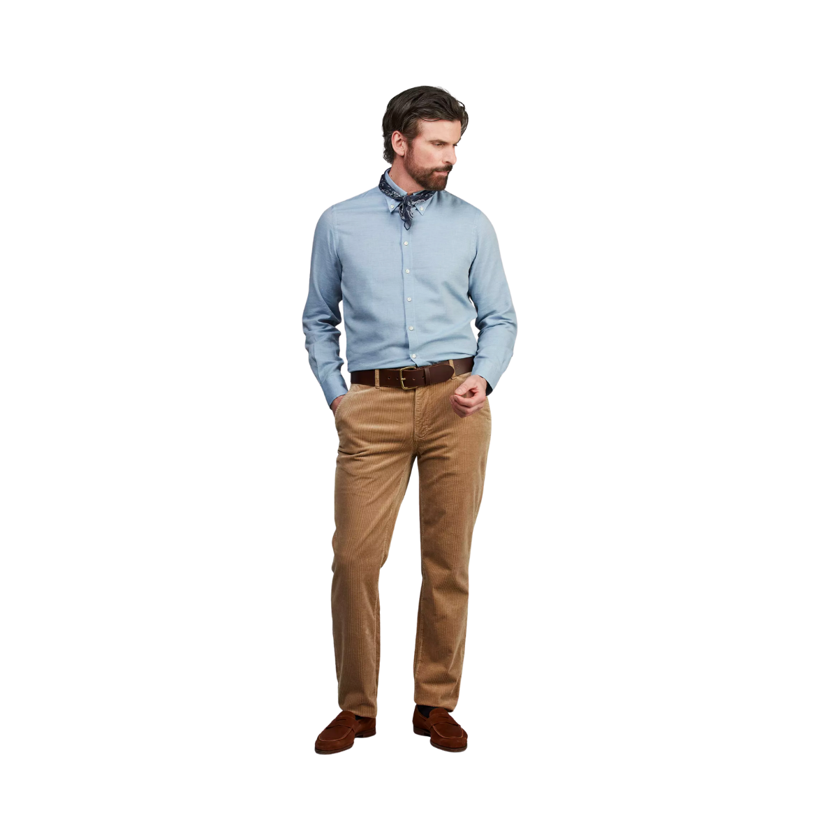 Classic Chino Radio Cord - Beige