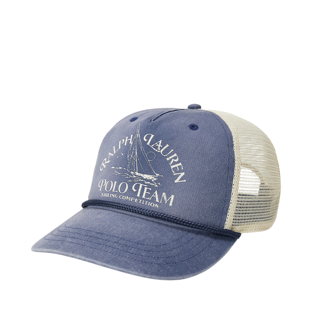 Woven Cap - Light Navy