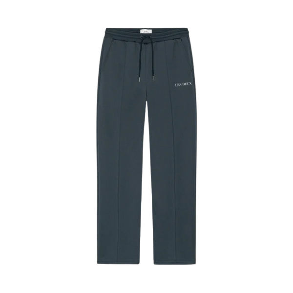 Signature Casual Track Pants - India Ink Blue