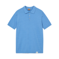 MMGKyle Bouclé SS Polo - Silver Lake Blue