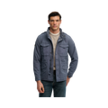 Cotton M65 Jacket - Washed Blue