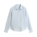 Reg Linen LS Shirt - Light Blue