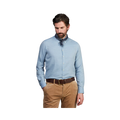 Solid Flanel Shirt - Blue