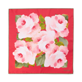 Silk Scarf Large - Rouge Fleur