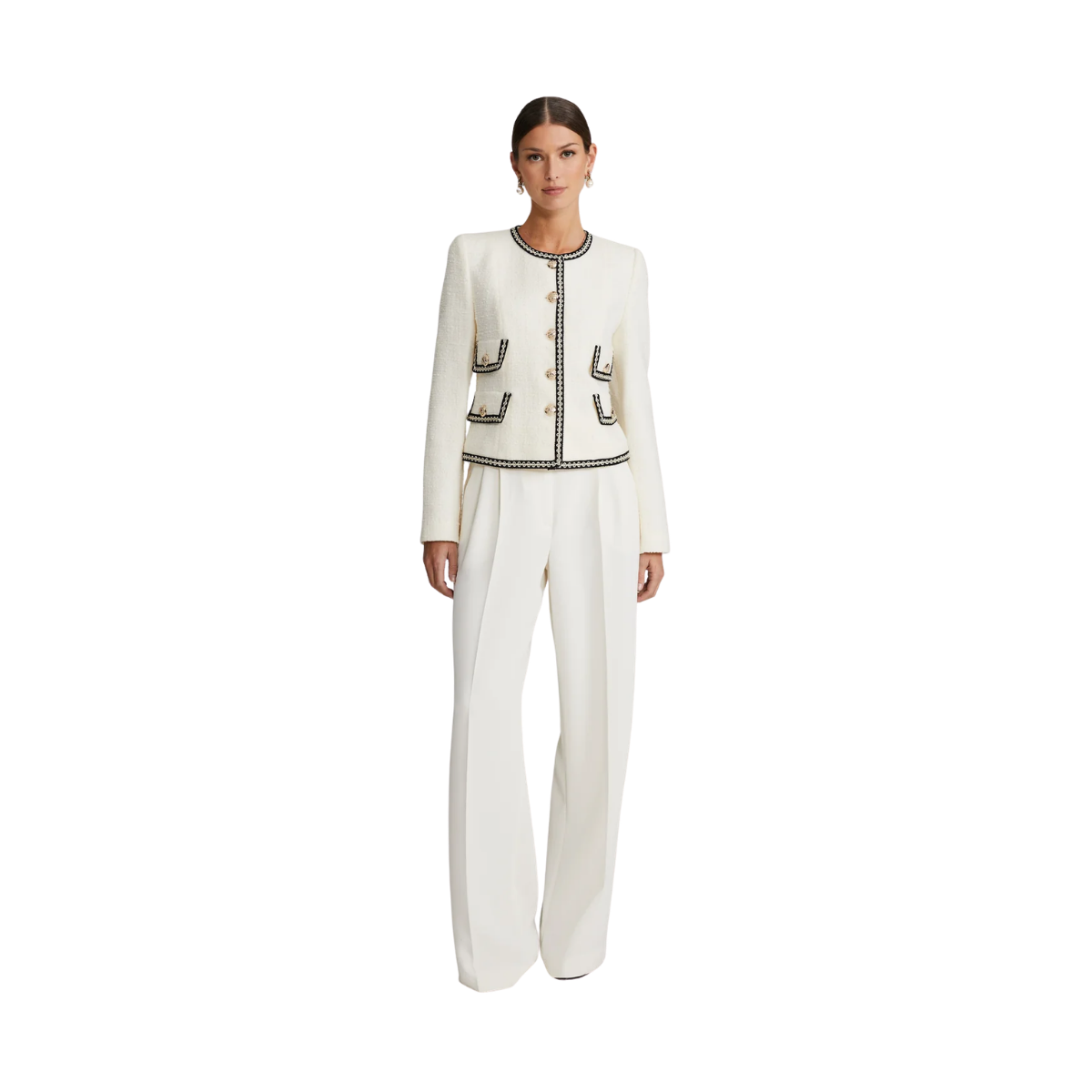 Lesley blazer - Chalk White