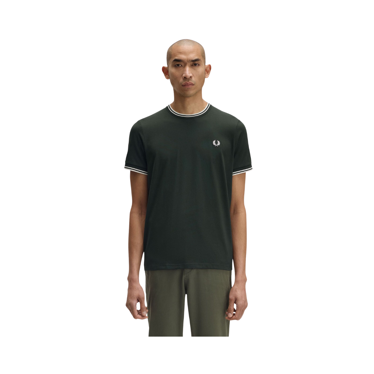 Twin Tipped T-Shirt - Night Green/Snow White