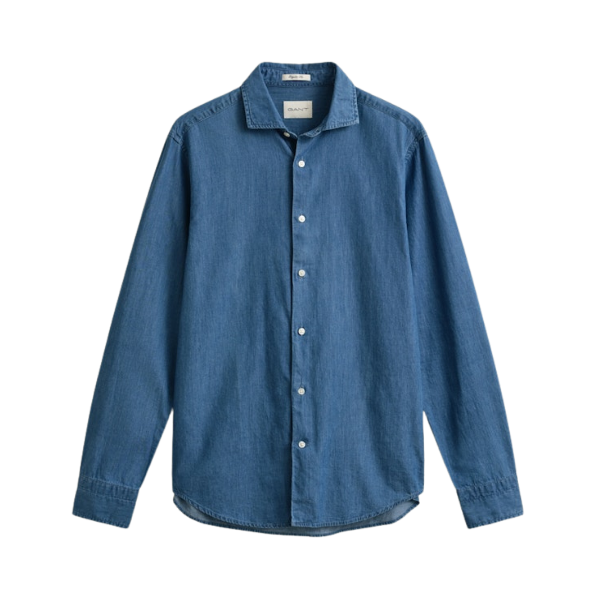 Indigo Twill Shirt - 980 Semi Light Blue