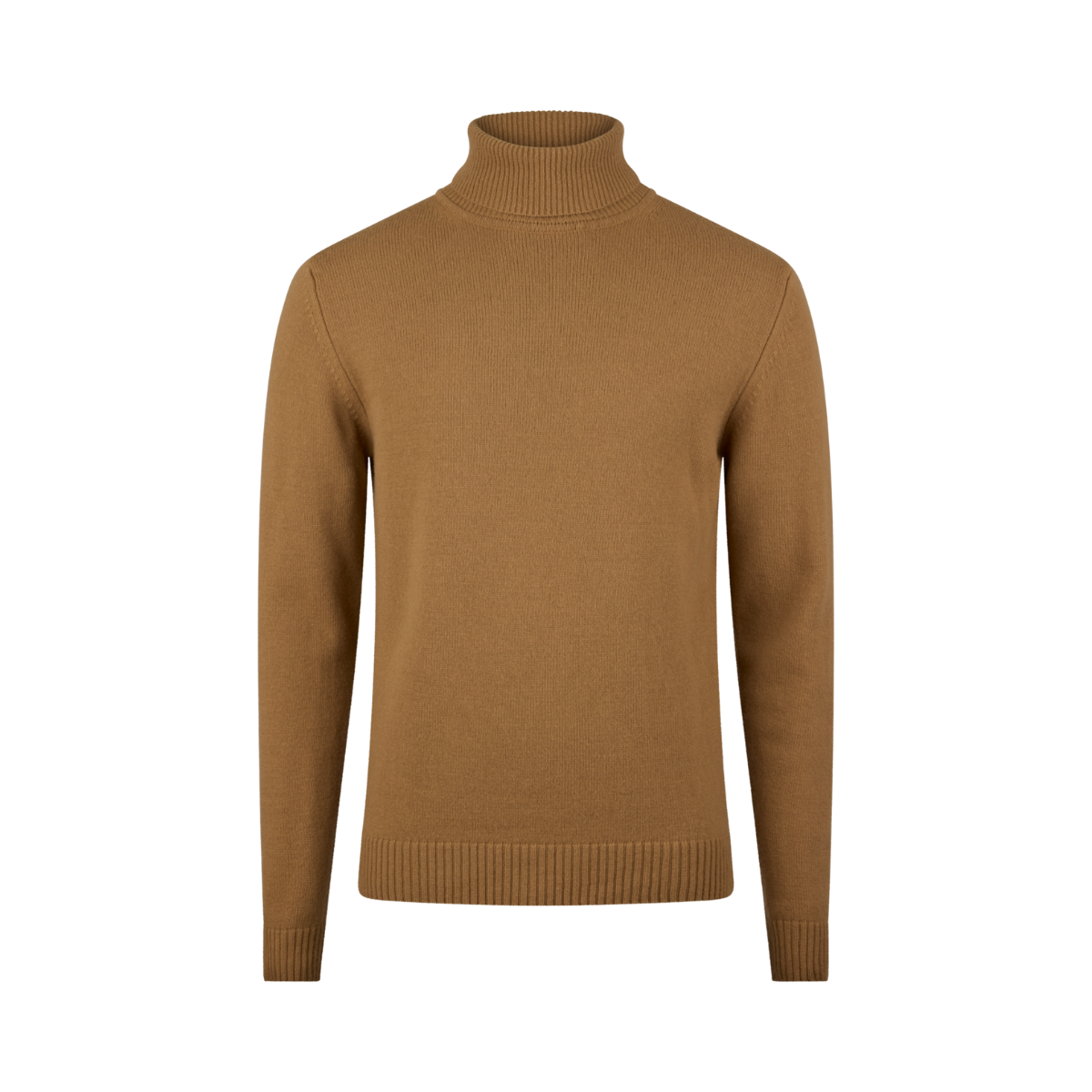 Sweater Knitted Rollneck - Beige