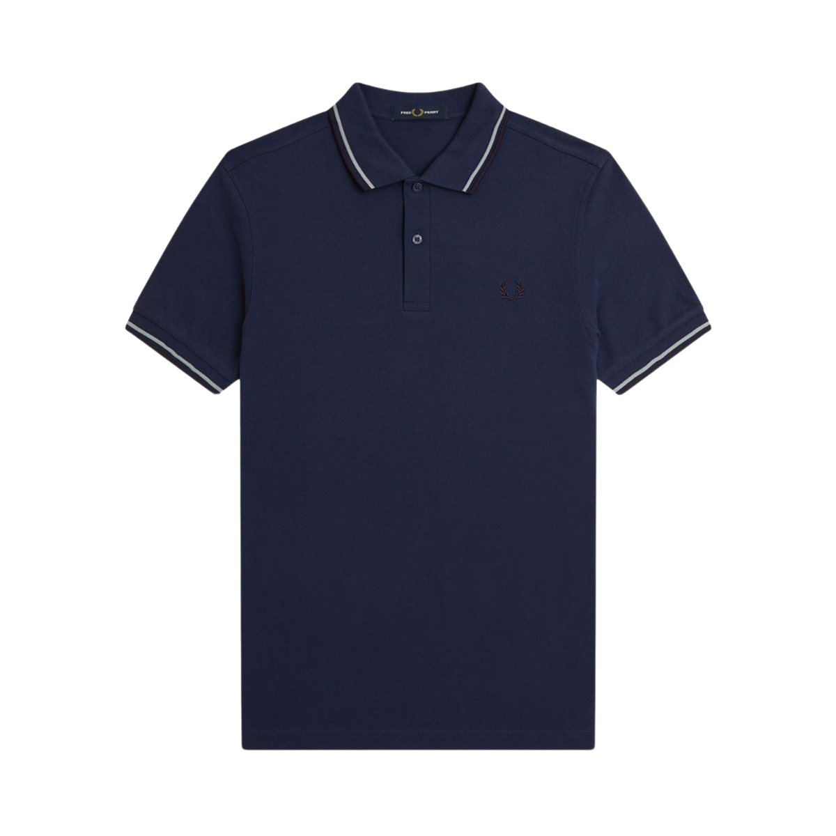 TWIN TIPPED FP SHIRT - Tennis Blue/Silver Blue/Navy