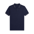 TWIN TIPPED FP SHIRT - Tennis Blue/Silver Blue/Navy