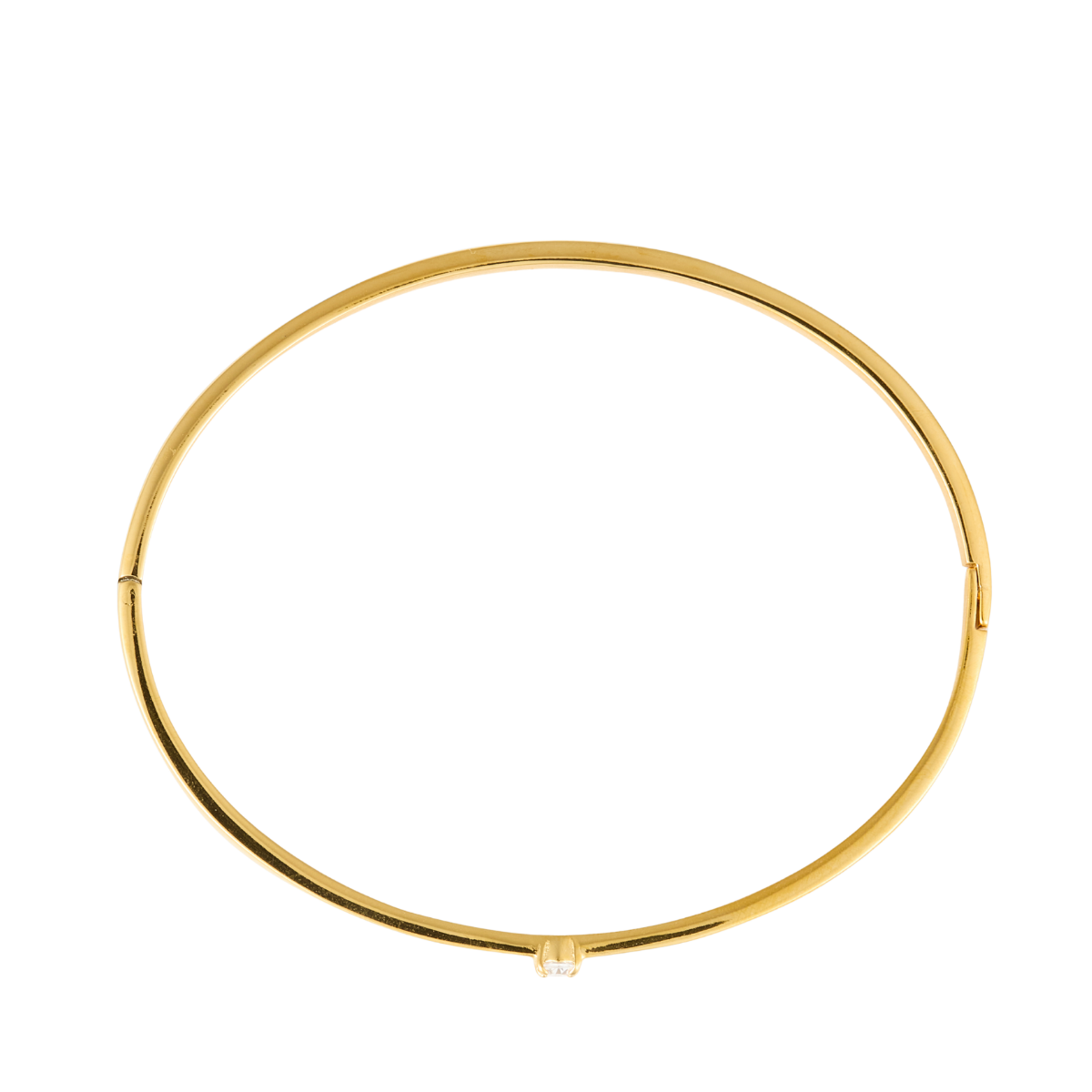 Nisrine Gold Small Bangle - gold