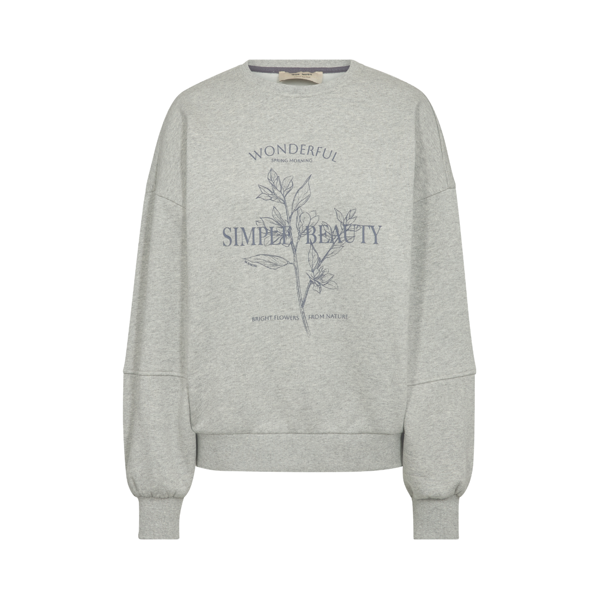 MMRafa Sweatshirt - Light Grey Melange