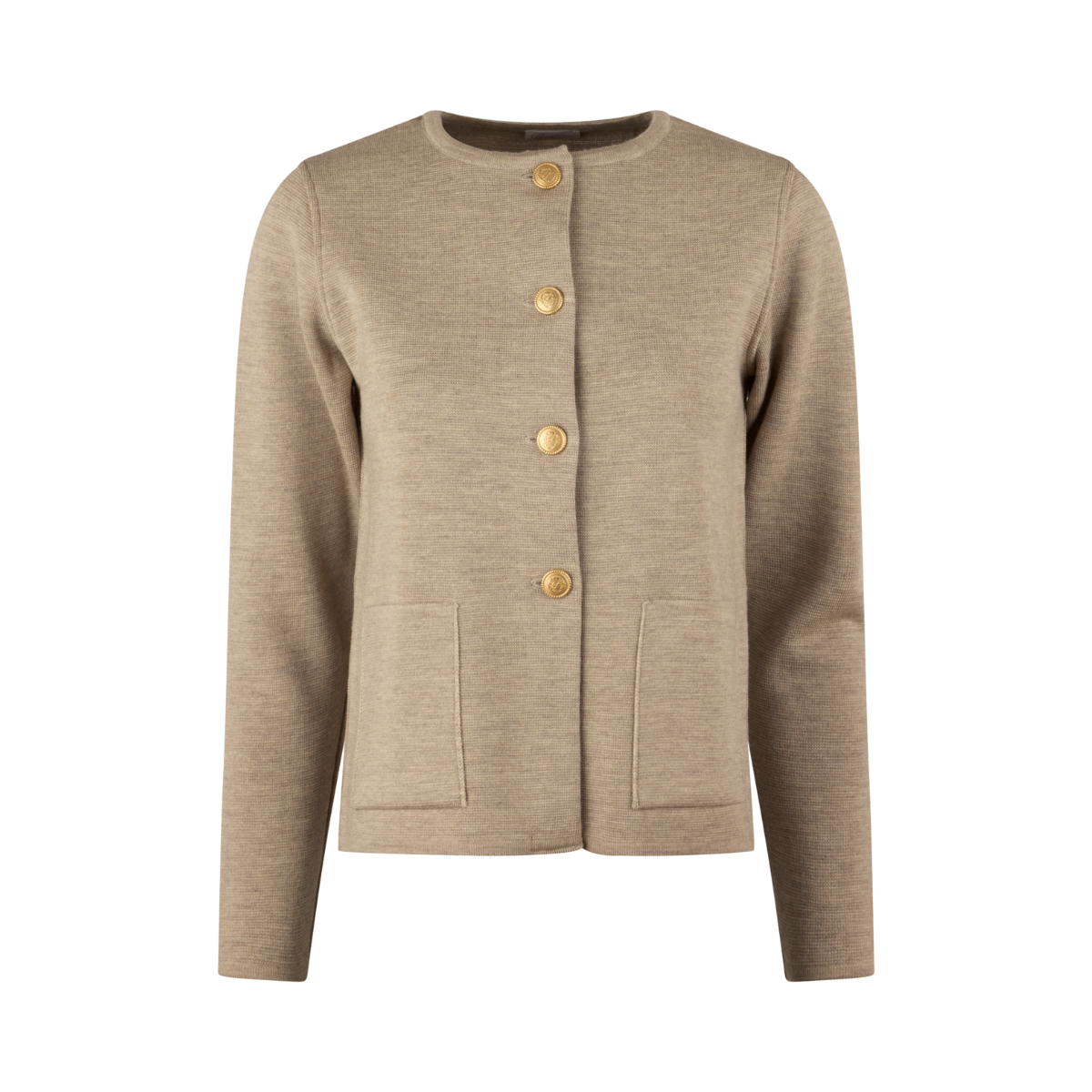 Stina Knit Cardigan - Beige