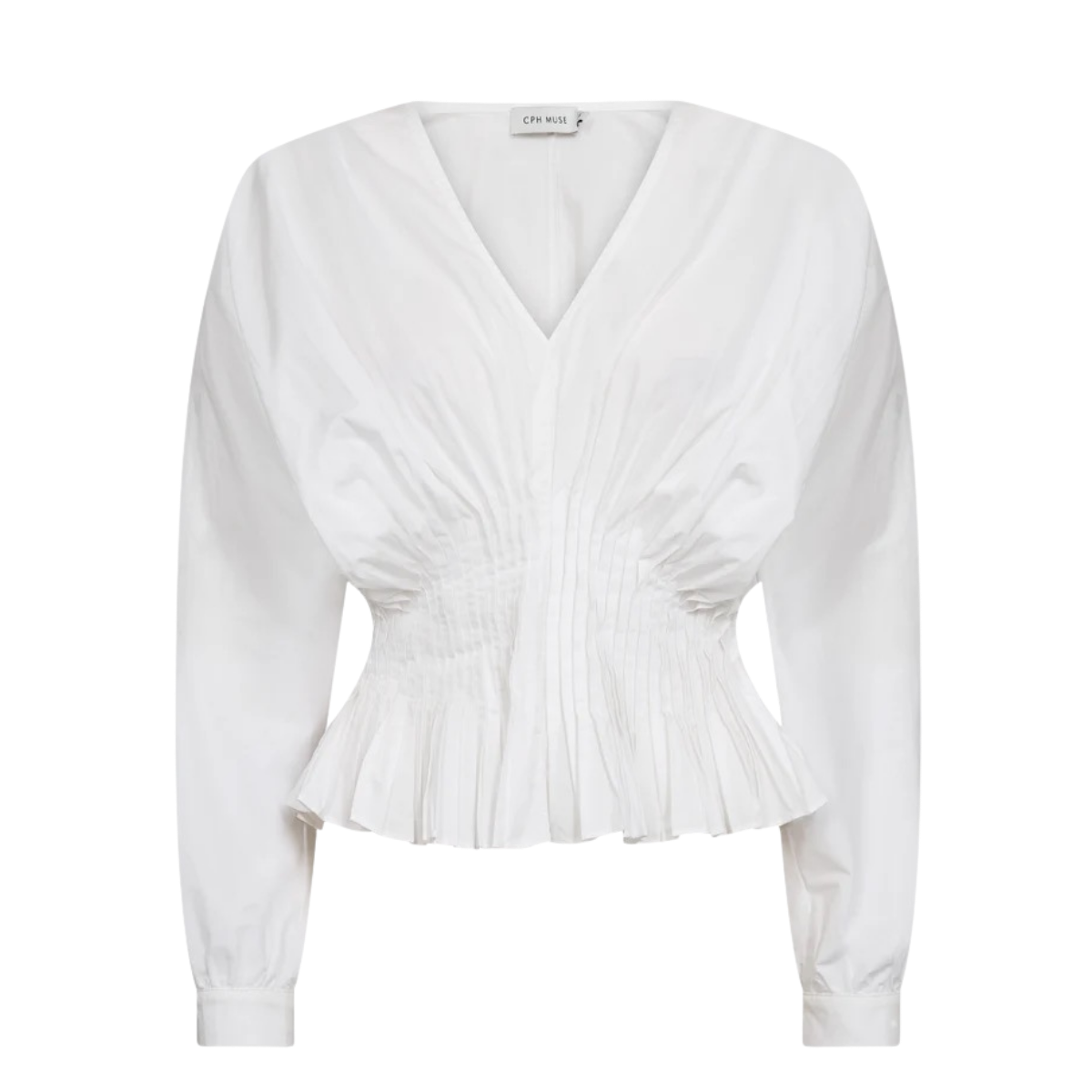CMPoplin Blouse - Bright White