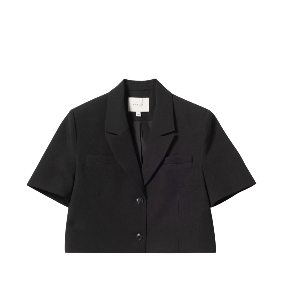 Leanne Crop Blazer - Black