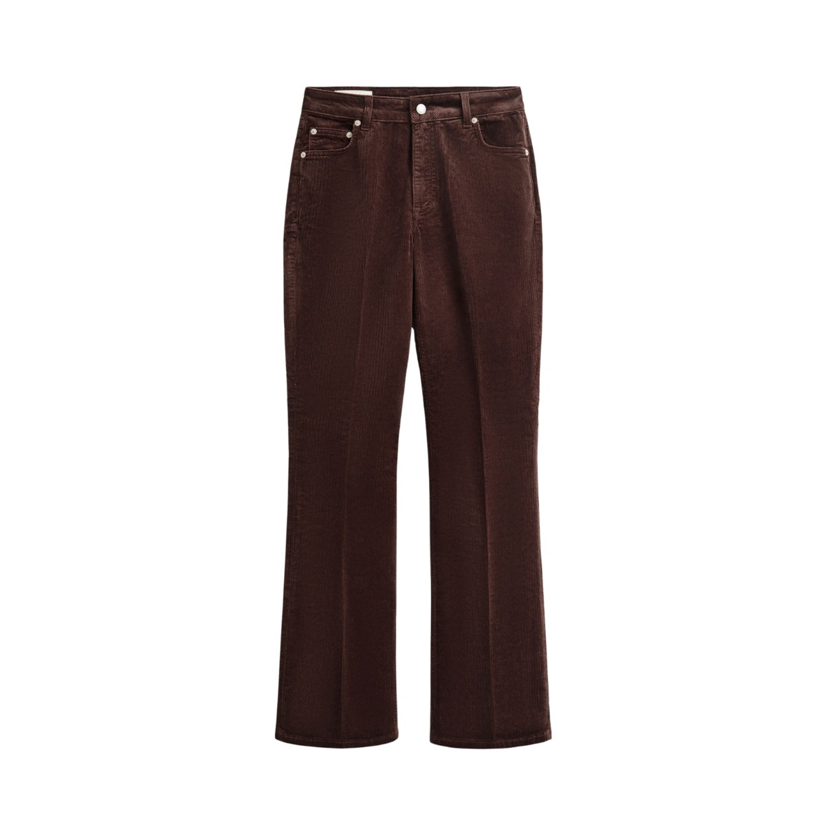 Corduroy Flare Jeans - 202 Deep Brown