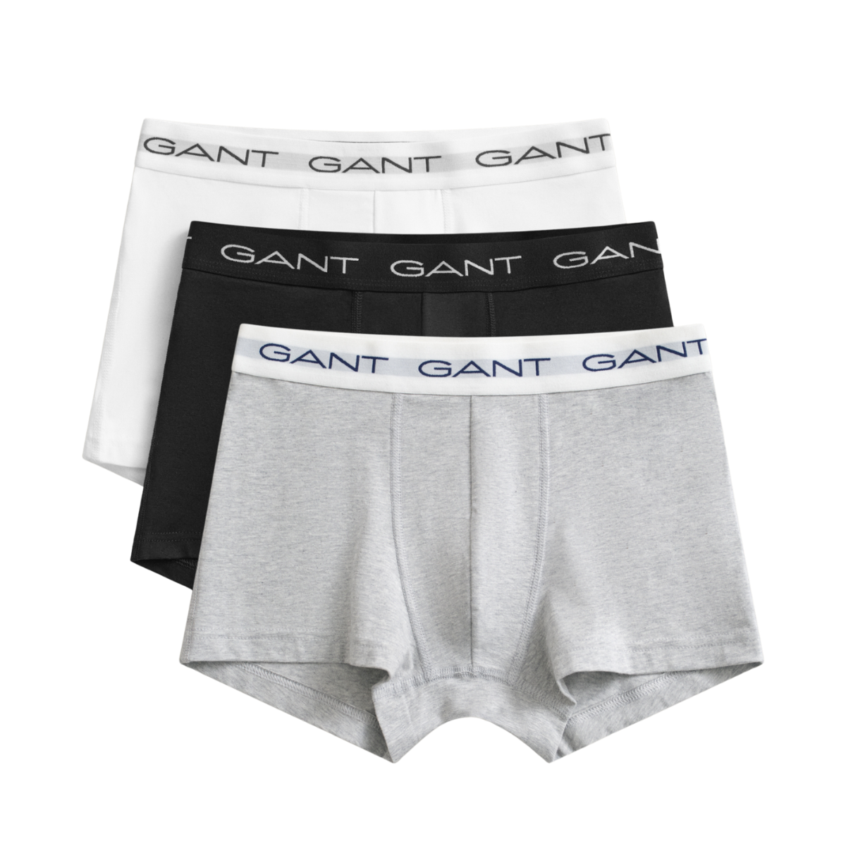 3-Pack Trunks - Light Grey Melange