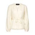 Fredrikke Chunky Cardigan - BRIGHT WHITE