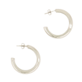 Earring Hoops Small - Silver
